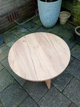 Salontafel, Ophalen, 50 tot 100 cm, Rond, 50 tot 100 cm