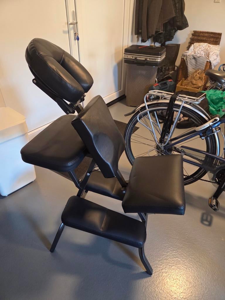 Inklapbare stoelmassage stoel, Ophalen, Zo goed als nieuw, Massagestoel of Kussen