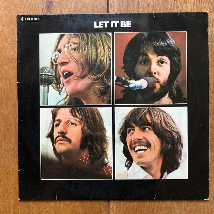 LP The Beatles – Let It Be, Cd's en Dvd's, Vinyl | Rock, Gebruikt, Poprock, 12 inch, Ophalen of Verzenden