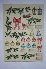 3D+ Metaal knipvellen kerst, Ophalen of Verzenden, Nieuw, Kerst, Knipvel