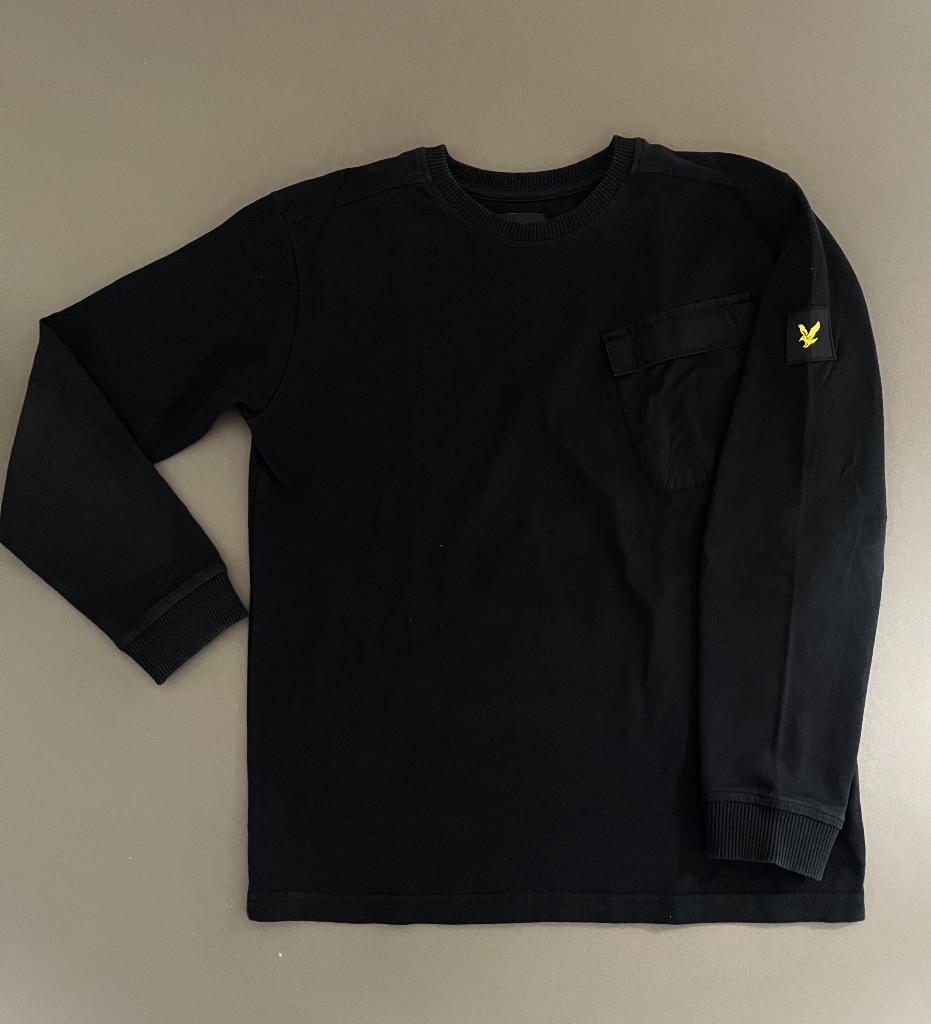Lyle & Scott Pocket Longsleeve – maat 10/11 jaar, Lyle & Scott, Ophalen of Verzenden, Zo goed als nieuw, Shirt of Longsleeve