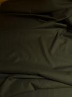 Donker olijfgroen, zacht, beetje stretch in de breedte, Hobby en Vrije tijd, Stoffen en Lappen, Verzenden, 120 cm of meer, Katoen