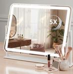 Hollywood Spiegel – 40x30 cm – LED Dimbaar - Vergrootspiegel, Minder dan 50 cm, Ophalen of Verzenden, Zo goed als nieuw, Minder dan 100 cm