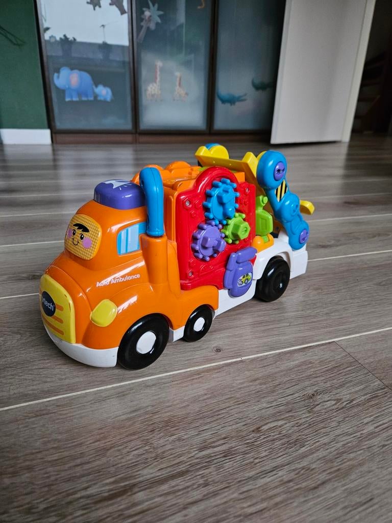 V-Tech Toettoet Auto ambulance, Kinderen en Baby's, Speelgoed | Speelgoedvoertuigen, Ophalen of Verzenden