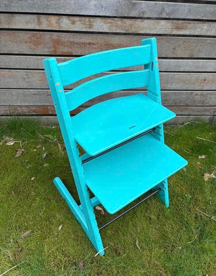 Stokke tripp trapp stoel, Kinderen en Baby's, Kinderstoelen, Ophalen of Verzenden, Gebruikt, Meegroeistoel