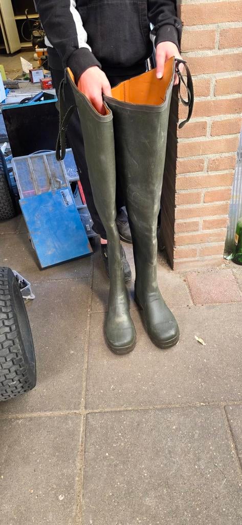 DAM lieslaarzen maat 44 - Ideaal voor vissen, Watersport en Boten, Ophalen of Verzenden, Zo goed als nieuw, Kleding