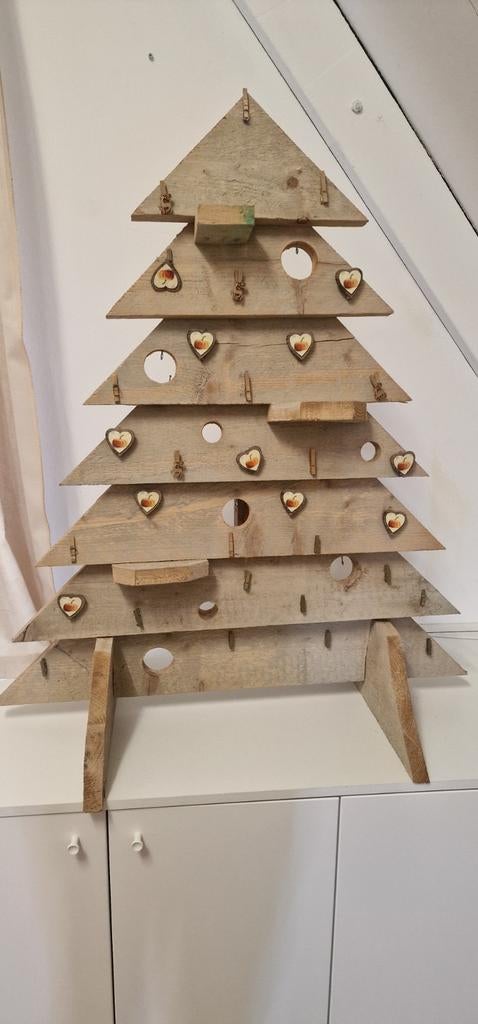 Kerstboom steigerhout, Tuin en Terras, Ophalen