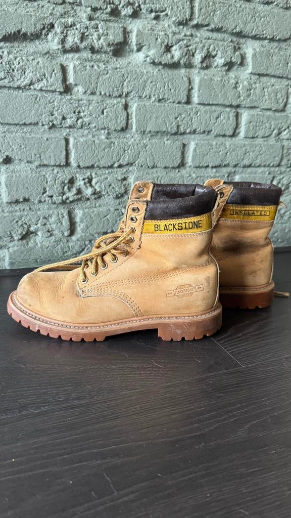 Blackstone heren boots werkschoenen leer insulated maat 40, Ophalen of Verzenden, Gebruikt, Schoenen