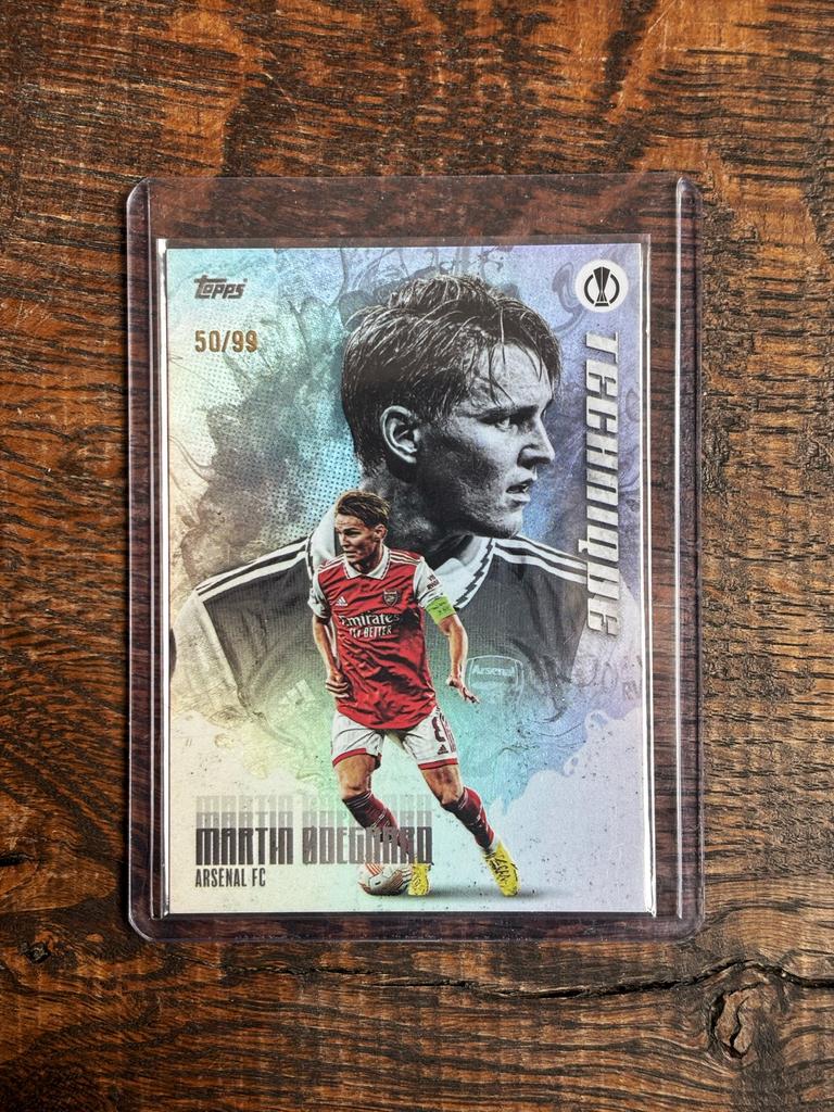 Topps - Martin Odegaard 50/99, Ophalen of Verzenden, Zo goed als nieuw, Plaatje