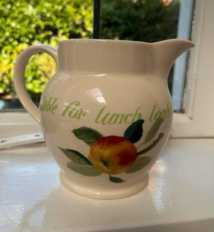 Nieuw! Kitchen Garden 1,5 p Jug, Emma Bridgewater - Classic!, Huis en Inrichting, Keuken | Servies, Nieuw, Overige typen, Overige stijlen