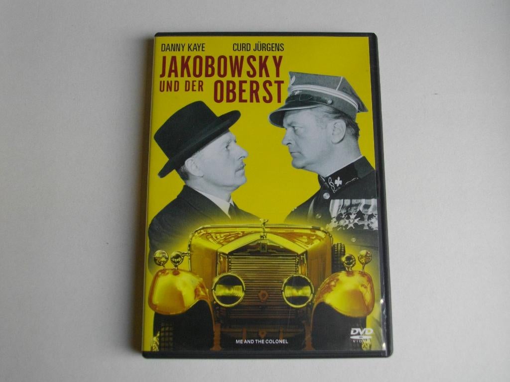 Me And The Colonel (1958, Danny Kaye) dvd import, Cd's en Dvd's, Gebruikt, Alle leeftijden, Ophalen of Verzenden, Komedie