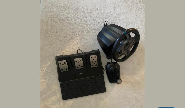 Logitech G29 Driving Force Racestuurset, Spelcomputers en Games, Racestuur, Force feedback, Zo goed als nieuw, Logitech