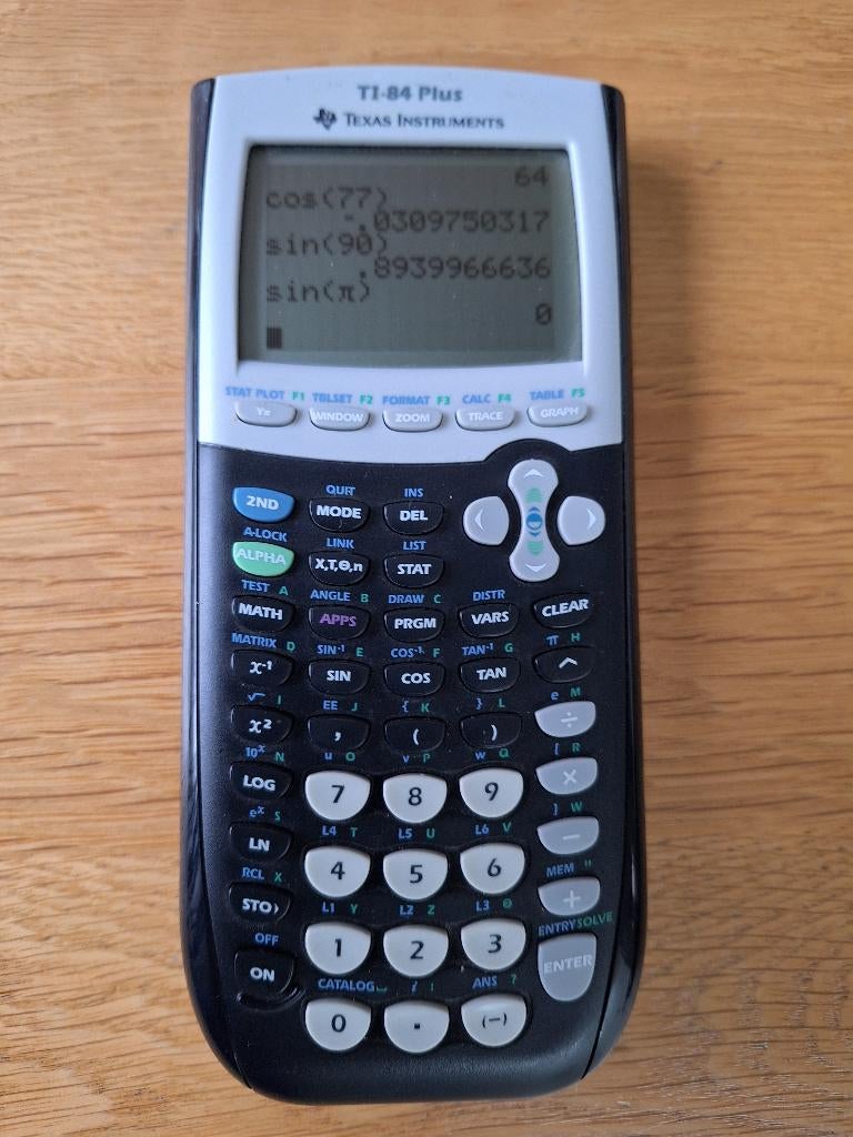 Grafische calculator Texas Instrumente TI-84 plus, Ophalen of Verzenden, Grafische rekenmachine, Gebruikt