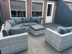 Ruime wicker lounge set, Tuin en Terras, Ophalen, Gebruikt, Bank, Loungeset
