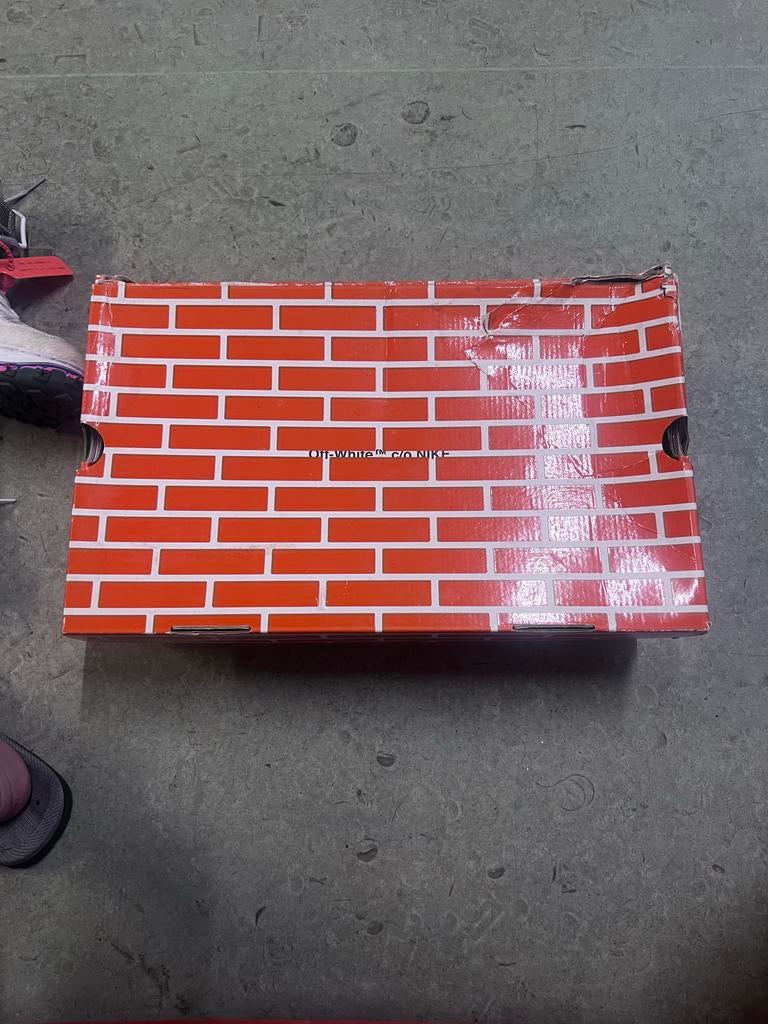 Off-White x Nike Air Force 1 Mid SP LTHR 42,5, Ophalen of Verzenden, Zo goed als nieuw, Wit, Sneakers of Gympen