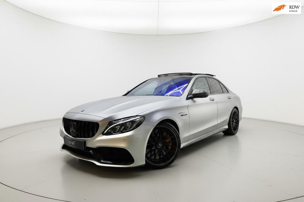 Mercedes-Benz C-klasse 63 AMG S KERAMISCH/SCHAAL/BOM VOL, Automaat, Achterwielaandrijving, Gebruikt, 510 pk