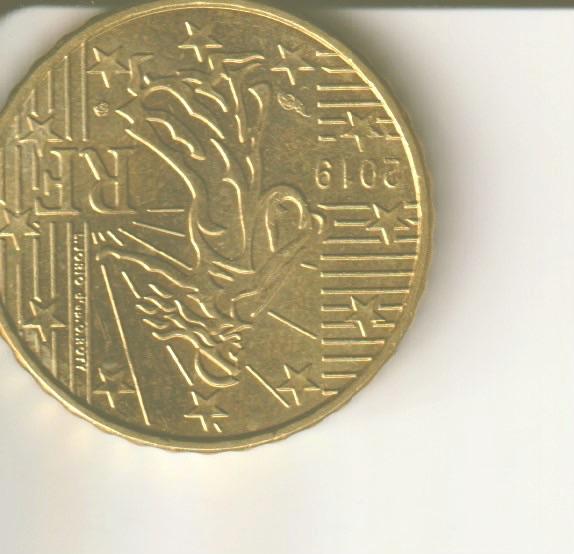 10 cent 2019n frankrijk, Verzenden, Frankrijk, 10 cent