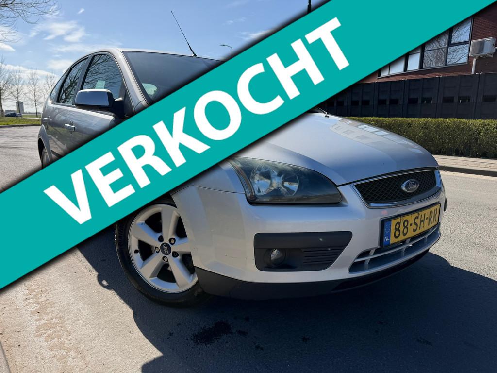 Ford Focus 1.6-16V Futura bj 2006,Airco,Cruise,Lm velgen! Ne, 1596 cc, Gebruikt, Zwart, 4 cilinders