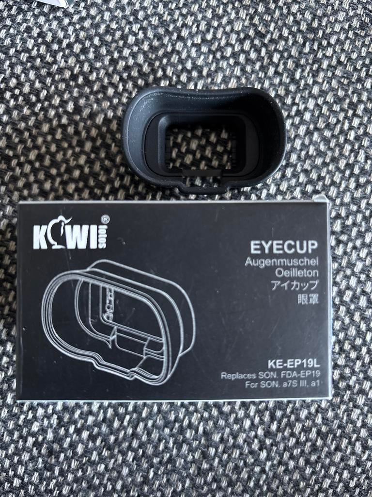 KIWI KE-EP19L Oogschelp voor Sony a7S III, a1, a7v, a9, Ophalen of Verzenden, Zo goed als nieuw