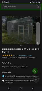 Voliere 3x1, Ophalen, Nieuw, Zonder ramen