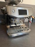 Sage Impress Touch - Brushed Stainless Steel, Afneembaar waterreservoir, Gebruikt, Espresso apparaat, 4 tot 10 kopjes