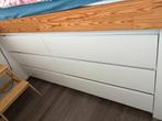 Malm kast IKEA wit 6 lades, Ophalen, Zo goed als nieuw, 25 tot 50 cm, 150 tot 200 cm