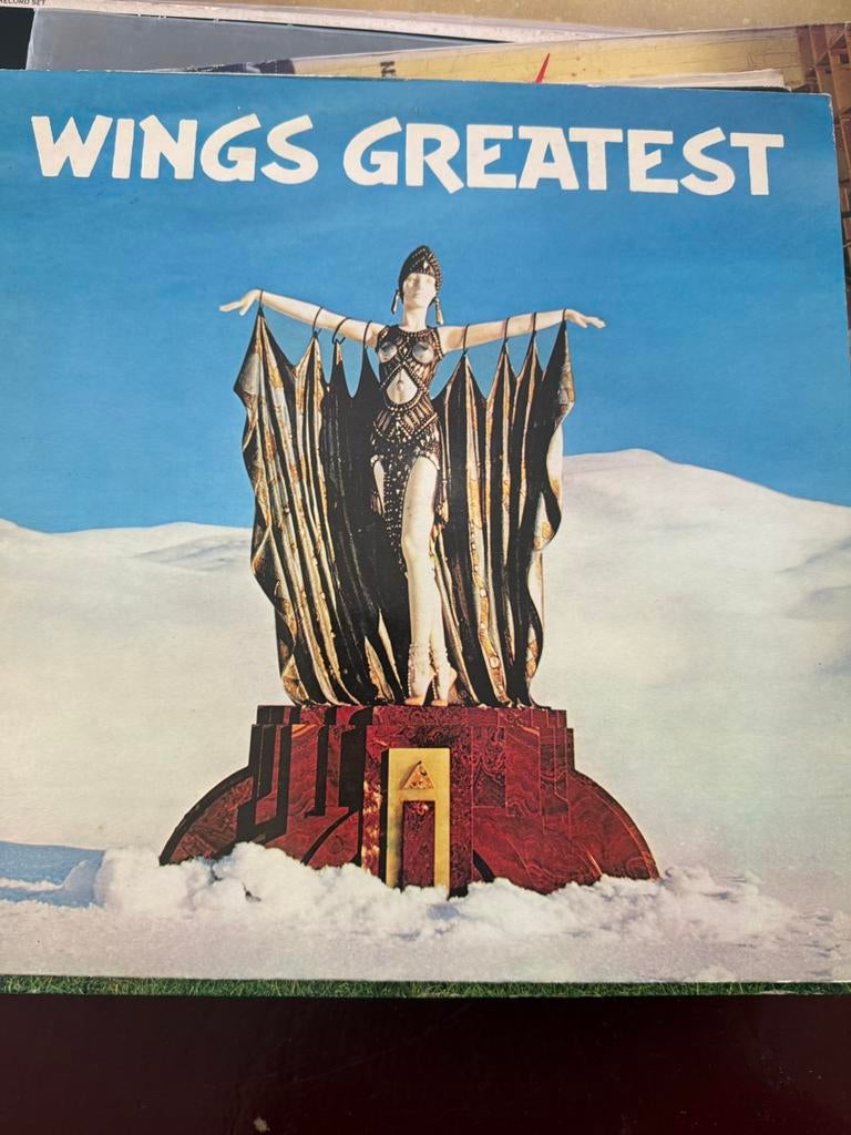 Lp wings paul mccartney the beatles greatest, Ophalen of Verzenden, Zo goed als nieuw, 12 inch, Poprock