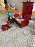 Vintage Poppenhuis Meubels & Familie - 35 Jaar Oud, Ophalen of Verzenden, Gebruikt, Toebehoren