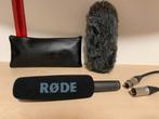 Rode NTG-1 richtmicrofoon + deadcat + XLR + hoes, Ophalen of Verzenden, Zo goed als nieuw