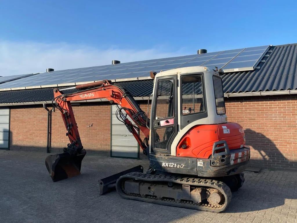 Kubota KX 121-3A Minigraver (bj 2007), Zakelijke goederen, Graafmachine