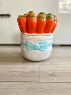 Strawberry Street Lente voorraadpot koektrommel cookie jar, Ophalen, Gebruikt, Overige stijlen, Overige typen