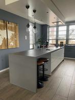 Kookeiland met inbouwapparatuur (excl. wandmeubel), Huis en Inrichting, Keuken | Complete keukens, Ophalen, Gebruikt, Wit, Overige typen