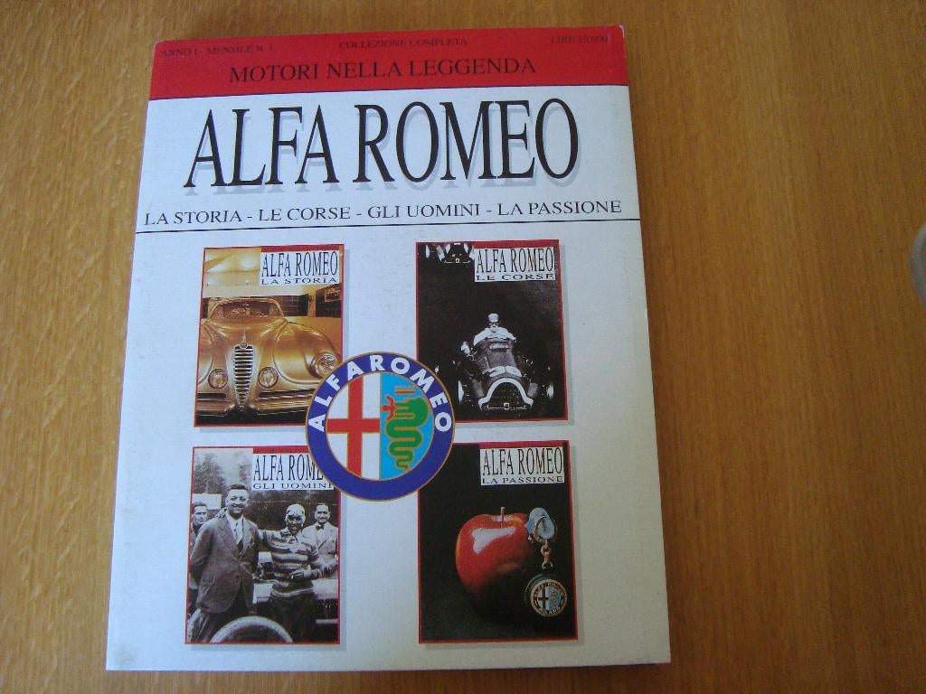 Alfa Romeo La Storia Le corse Gliuomine la passione, Ophalen of Verzenden, Nieuw, Alfa Romeo