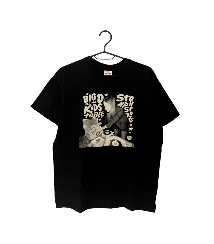 big d and the kids table 00s t-shirt – medium – gildan, Maat 48/50 (M), Zwart, Gildan, Gildan