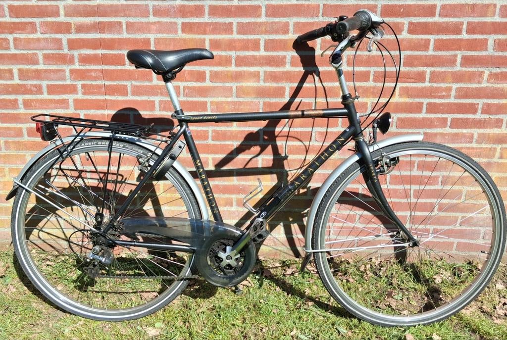 Sparta Tyros Marathon - herenfiets, Fietsen en Brommers, 28 inch, Zo goed als nieuw, Meer dan 20 versnellingen, 53 tot 57 cm