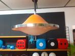 Seventies space age ufo hanglamp jaren 70 design retro 50 cm, Huis en Inrichting, Lampen | Hanglampen, Kunststof, Gebruikt, Jaren 70 space age design vintage retro 1970s seventies