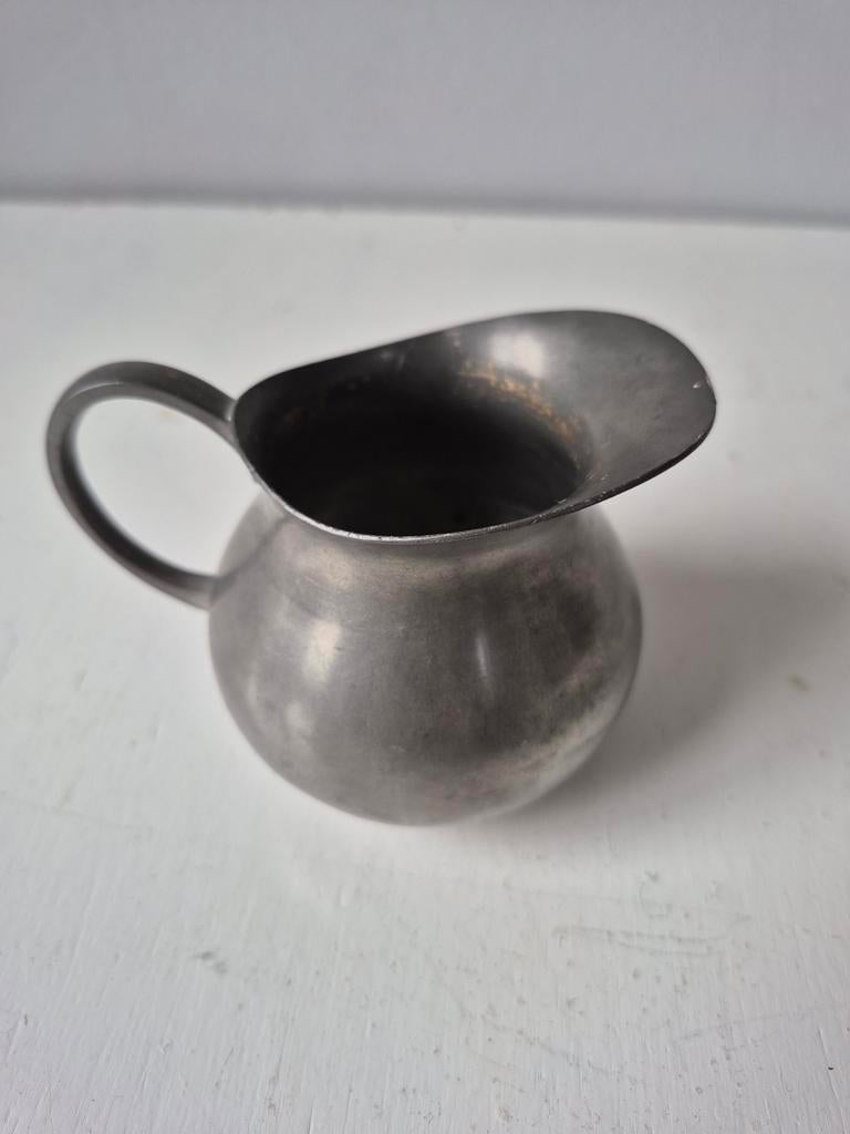 Klein tinnen kannetje, Antiek en Kunst, Antiek | Tin, Ophalen of Verzenden