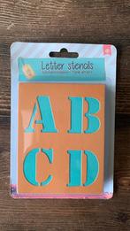 Letter stencils, Ophalen of Verzenden, Nieuw, Materiaal