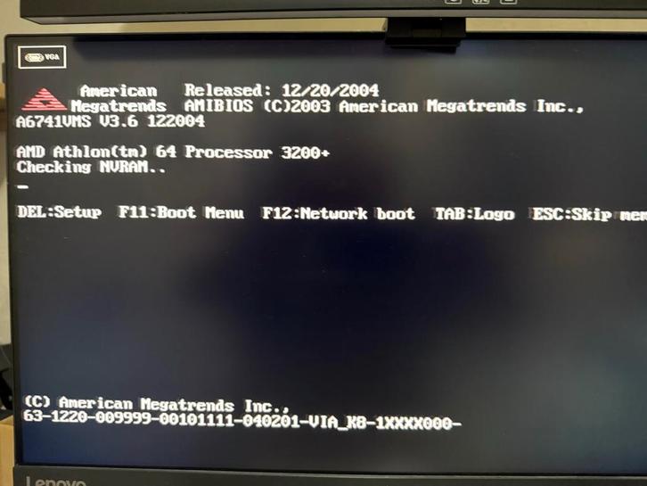 Desktop PC met Windows XP - AMD Athlon 64 Processor 3200+, Computers en Software, Desktop Pc's, Gebruikt, Minder dan 2 Ghz, HDD