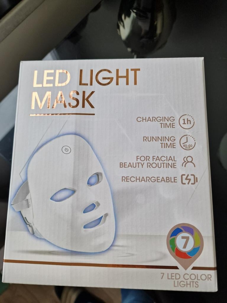 Led light masker, Ophalen of Verzenden, Nieuw, Gehele gezicht