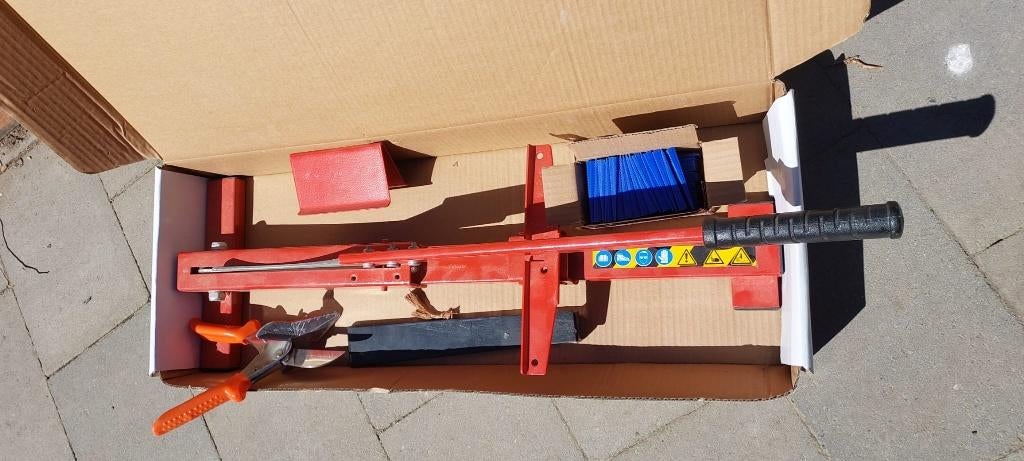 laminaat snijder XL en plinten snijder, Ophalen of Verzenden, Zo goed als nieuw