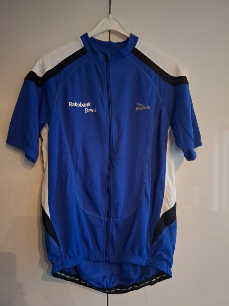 Rogelli Rabobank wielershirt blauw maat M, L en XL, Fietsen en Brommers, Fietsaccessoires | Fietskleding, Ophalen of Verzenden