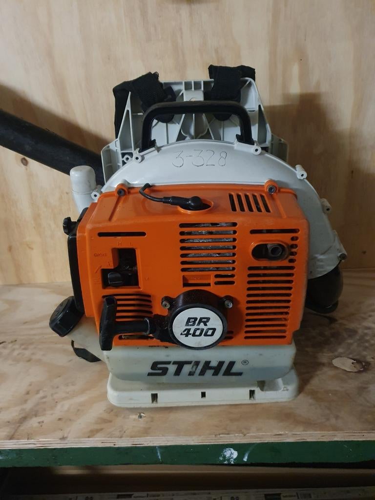 Stihl br 400 bladblazer, Tuin en Terras, Bladblazers, Ophalen, Gebruikt, Benzine