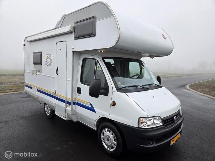 Bürstner A530 Alkoof 2003 2.8JTD 128PK 6zitplaatsen-Compact, Caravans en Kamperen, Campers, Bedrijf, Alkoof, Bürstner, Diesel