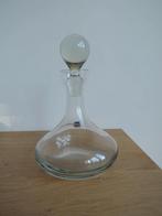 Prachtige glazen karaf Bohemia Cristal, Ophalen of Verzenden