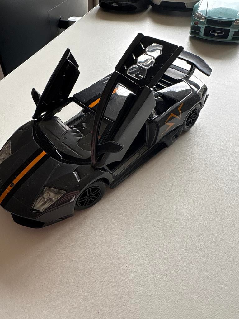 Burago Lamborghini Murcielago LP 670-4 SV 1:24, Ophalen of Verzenden, Zo goed als nieuw, Auto, Bburago