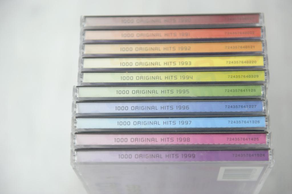 10 CDs 1990-1999 Original Hits, 160 hits, Verzenden, Zo goed als nieuw, Pop