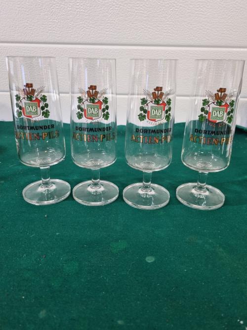 Kultiges glas bierglas tulp dab actien pils, Verzamelen, Glas en Borrelglaasjes, Ophalen of Verzenden, 'T Olde Gre-j, Info@toldegrej.nl