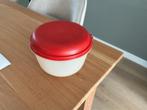 Tupperware bakje met rood deksel, Ophalen, Gebruikt, Rood, Bak of Kom