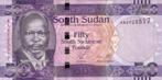 Zuid-Soedan 50 pond 2011 - aUNC, Verzenden, Overige landen, Los biljet